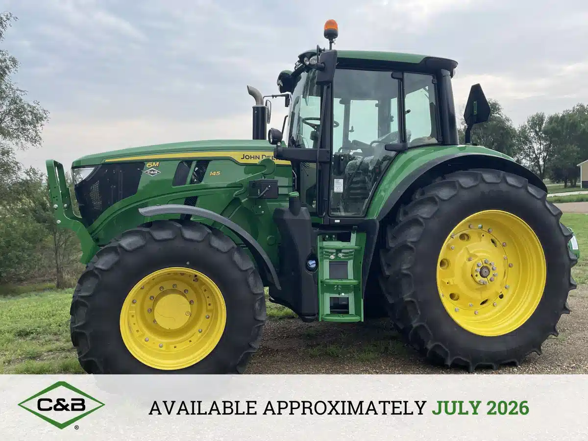 Used 2025 John Deere 6M 145 Tractor