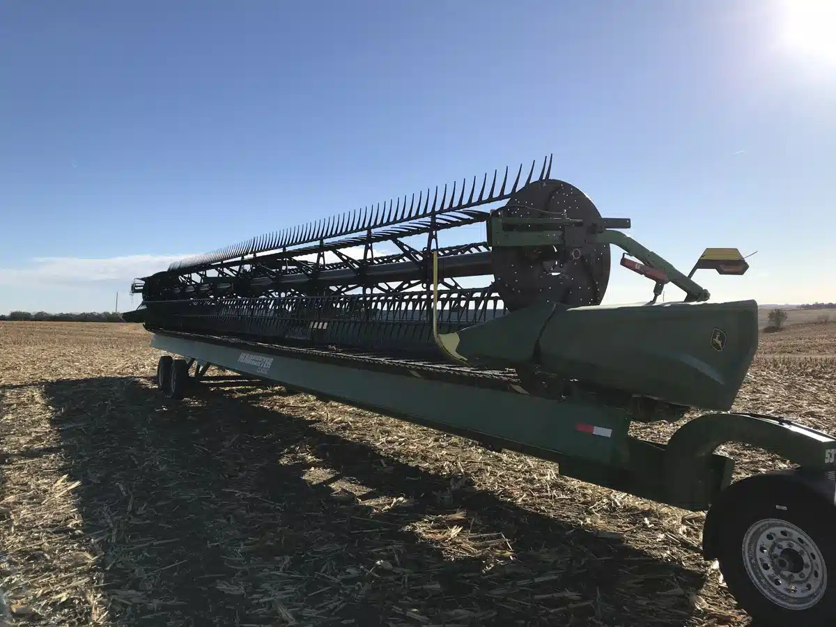 Gallery image 2 for 2022 John Deere HD50F Header - Flex