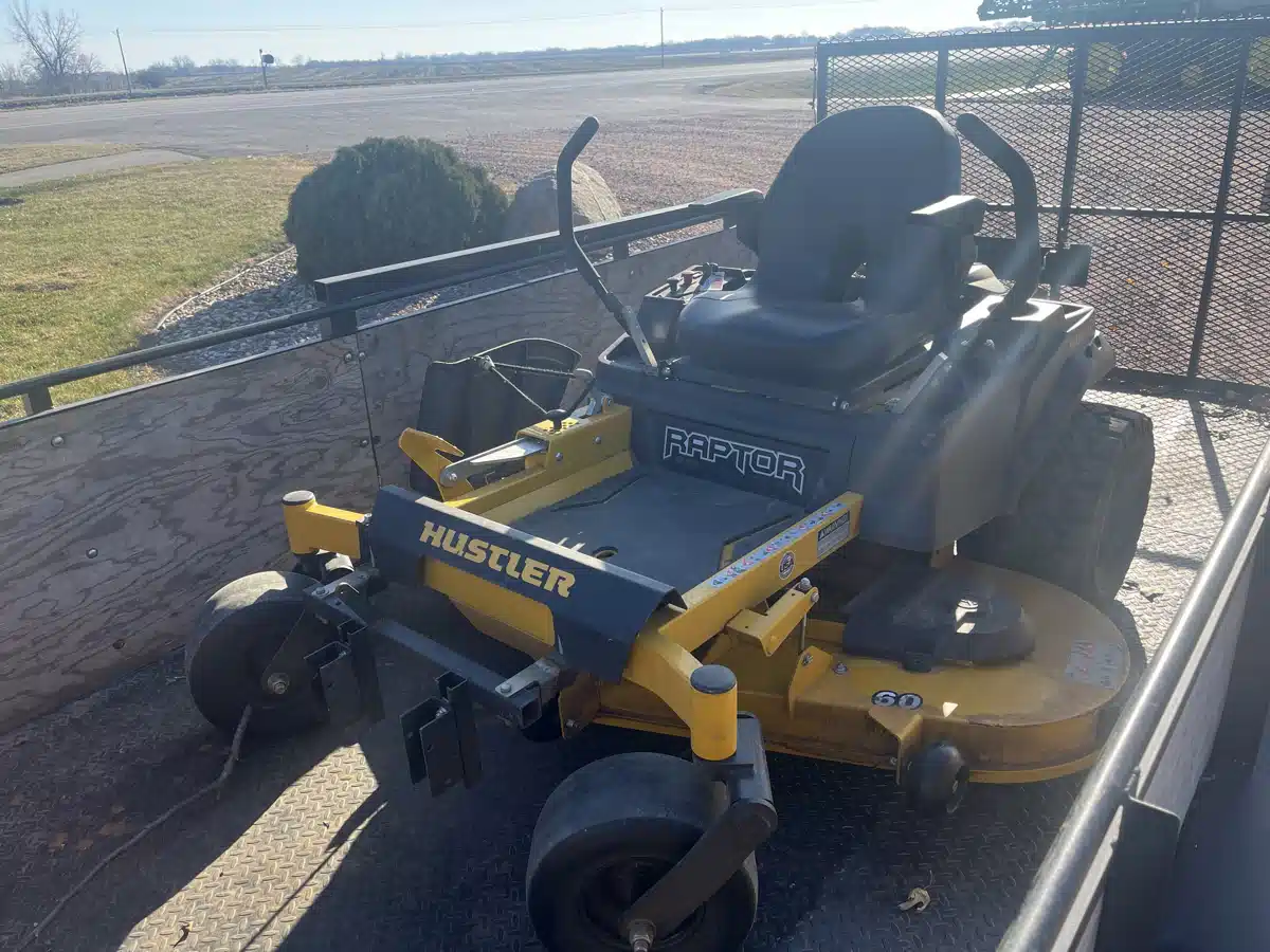 Used 2022 Hustler Raptor 60 Mower - Zero Turn