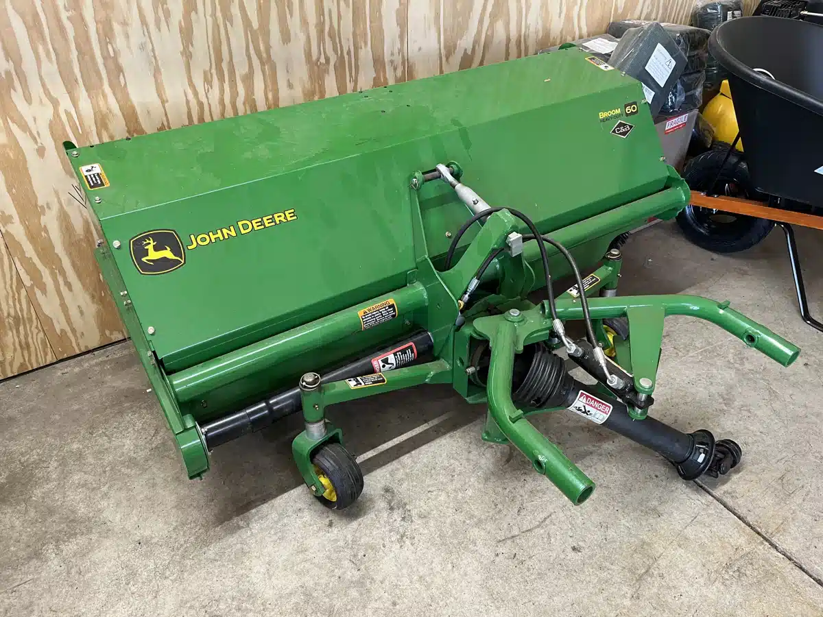 Gallery image 1 for 2023 John Deere 60 IN Broom Attachment