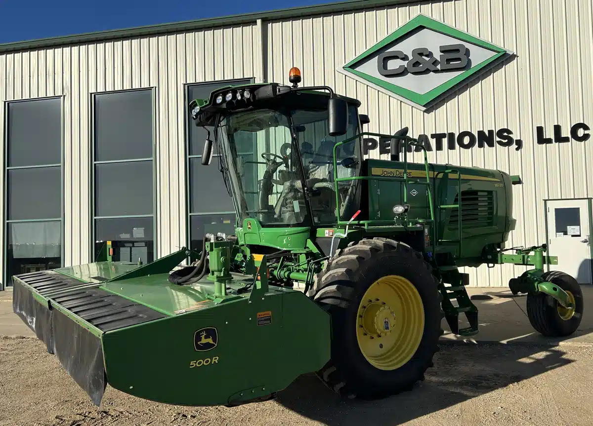 Used 2020 John Deere W235 Windrower