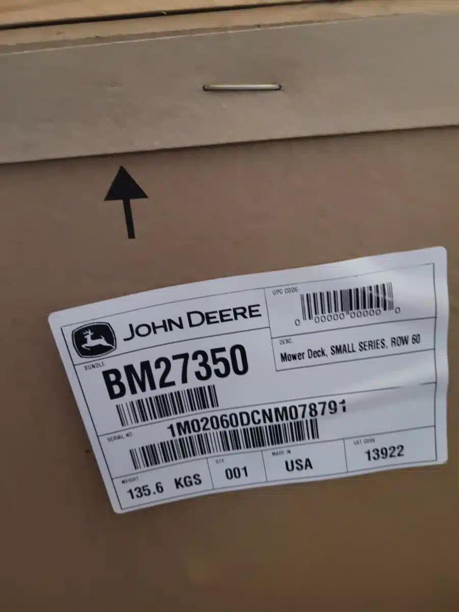 Gallery image 2 for 2022 John Deere 60D Attachment