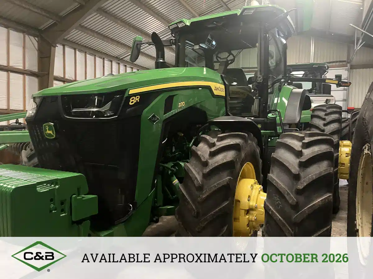 Photo de la Galerie 1 pour 2025 John Deere 8R 370 Tracteur