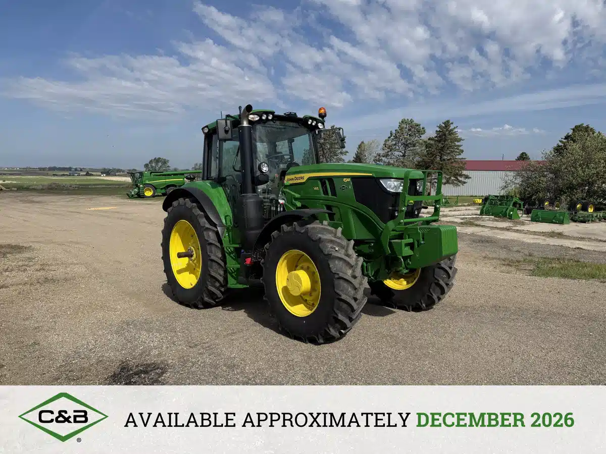 Gallery image 1 for 2026 John Deere 6M 145 Tractor