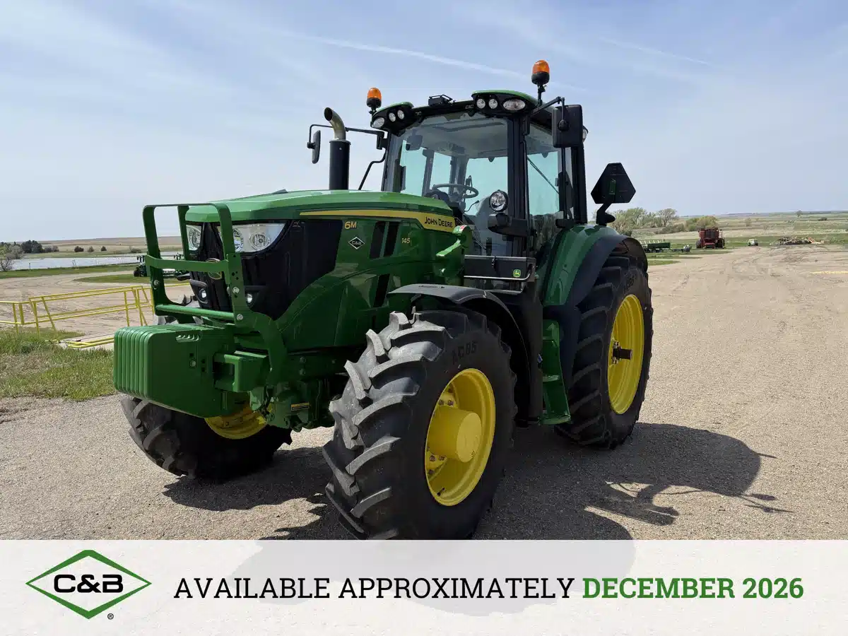 Gallery image 1 for 2026 John Deere 6M 145 Tractor