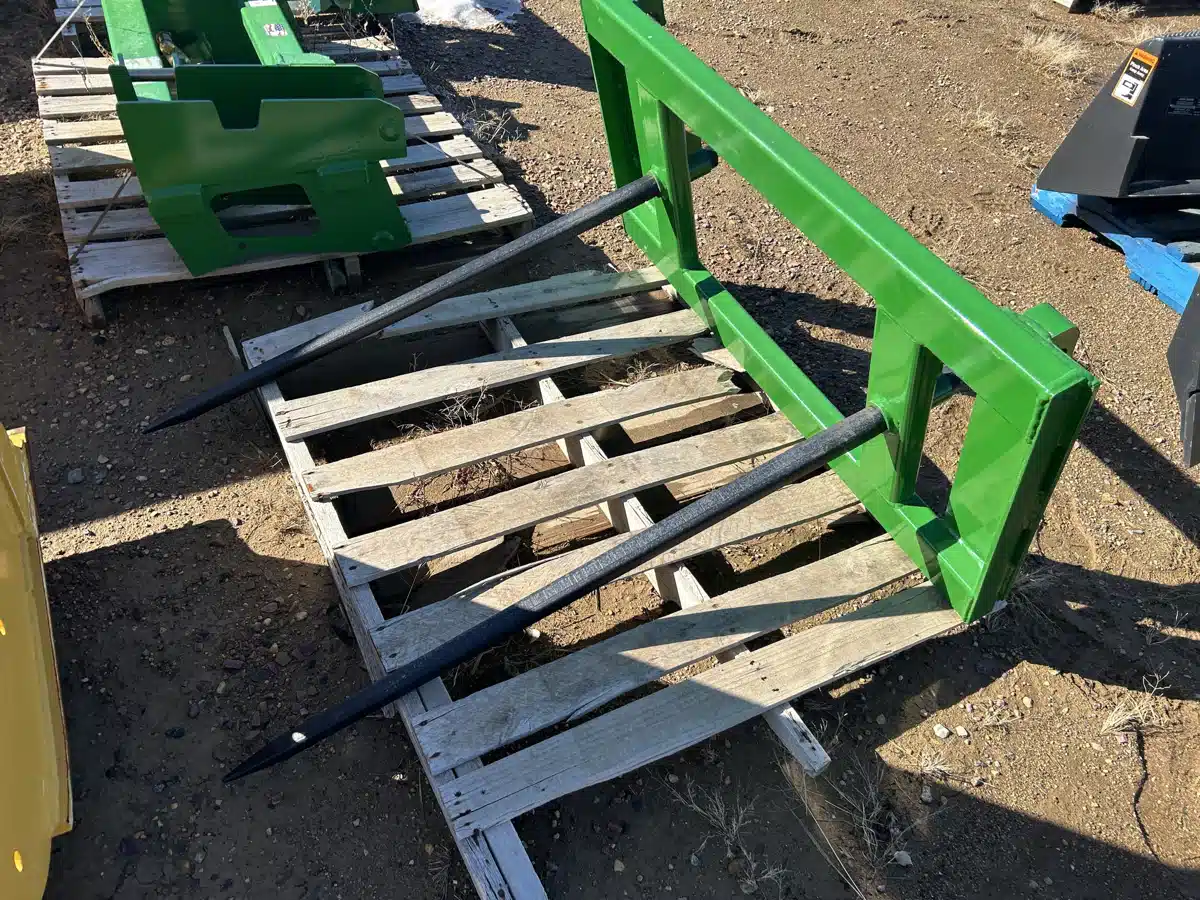 Gallery image 1 for MDS Manufacturing Double Tine Bale Stabber Attachment