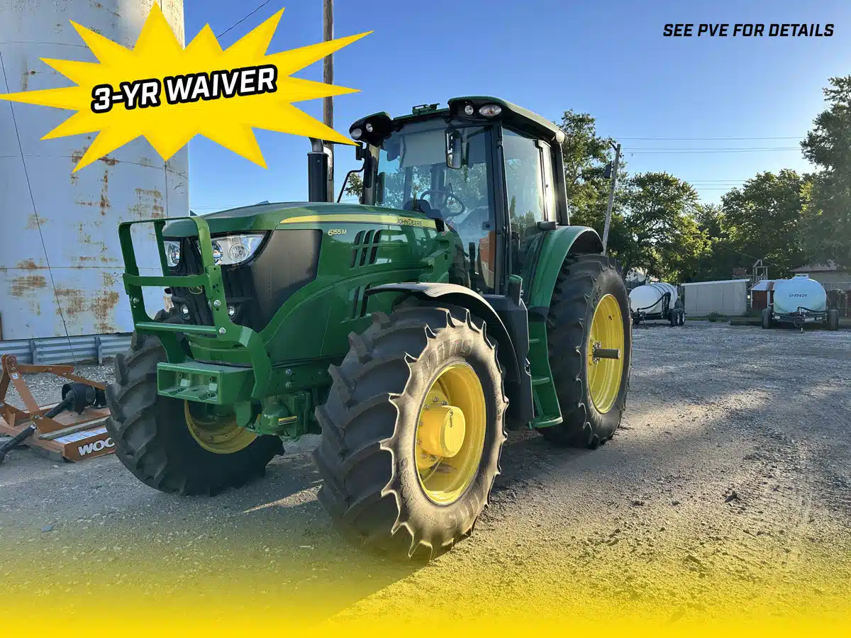 Gallery image 1 for Used 2024 John Deere 6155M Tractor