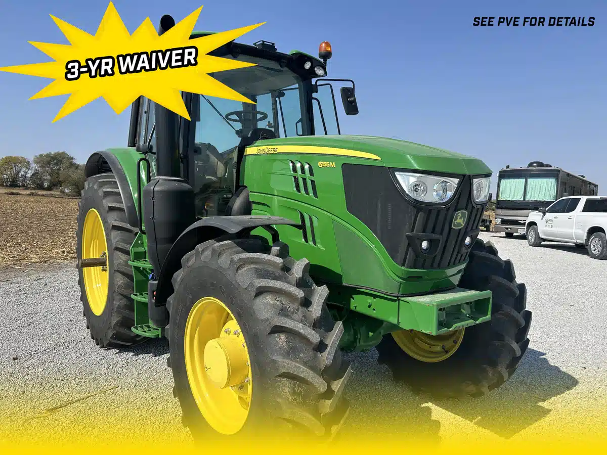 Gallery image 1 for Used 2023 John Deere 6155M Tractor