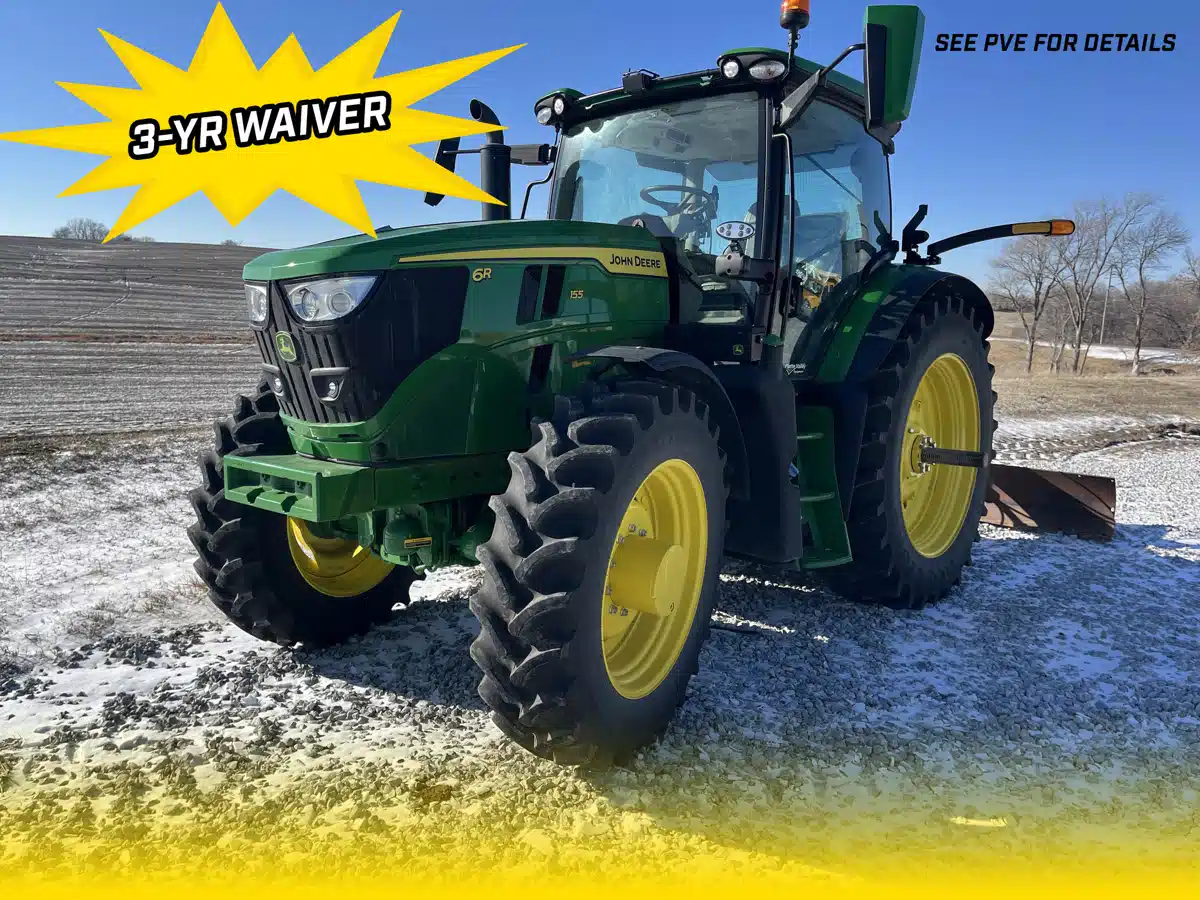 Gallery image 1 for Used 2023 John Deere 6R 155 Tractor
