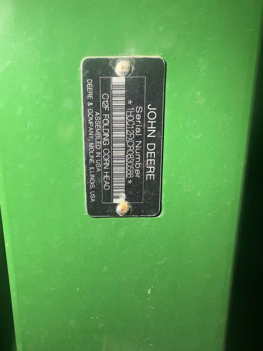 Gallery image 1 for Used 2024 John Deere C12F Header - Row Crop