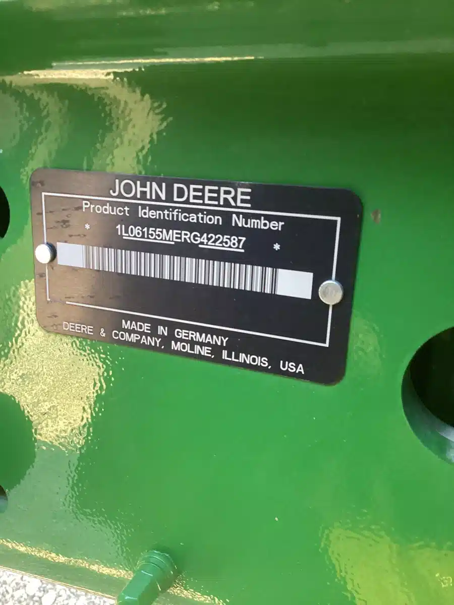 Gallery image 2 for 2024 John Deere 6155M Tractor