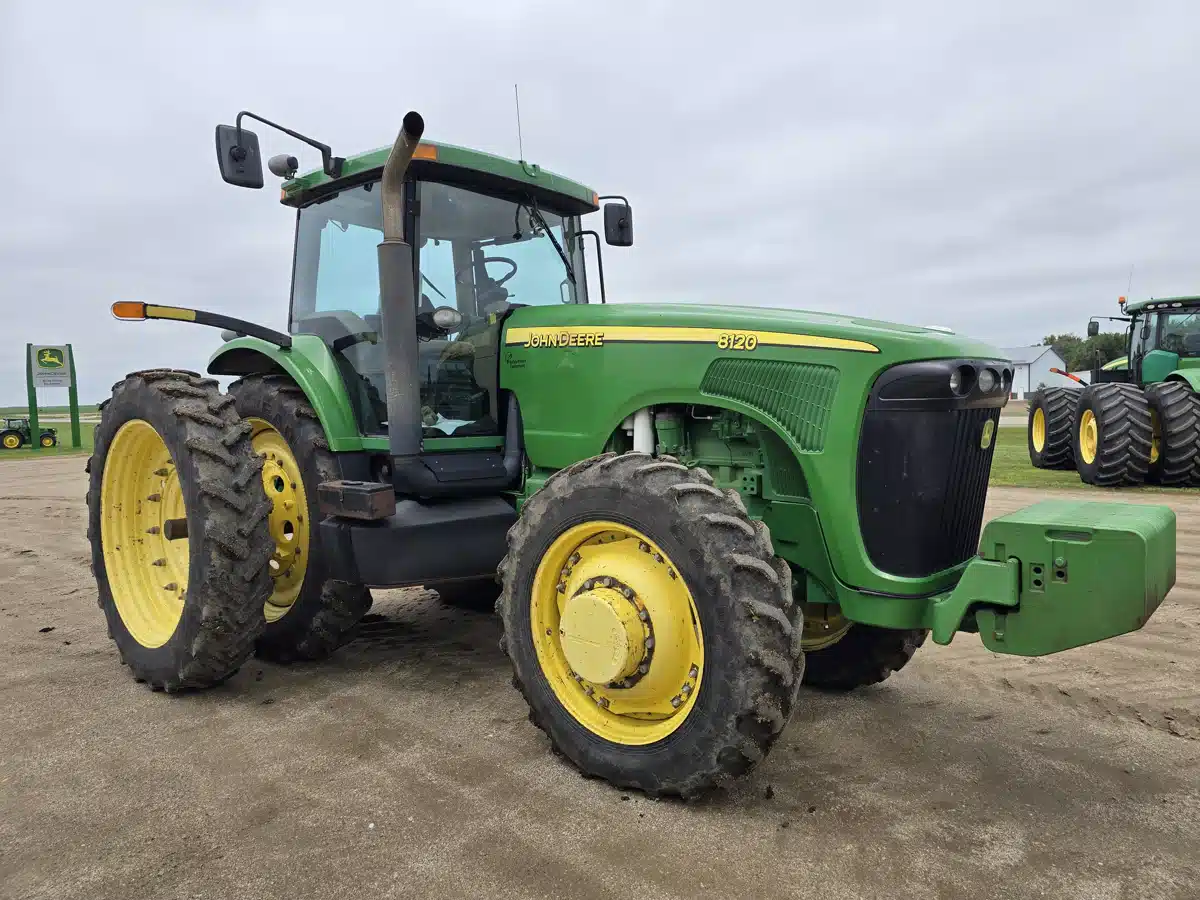 Gallery image 2 for Used 2002 John Deere 8120 Tractor