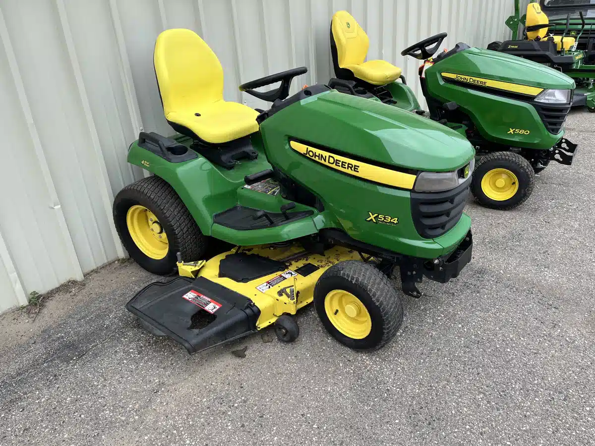 Gallery image 2 for Used 2013 John Deere X534 Lawn Tractor
