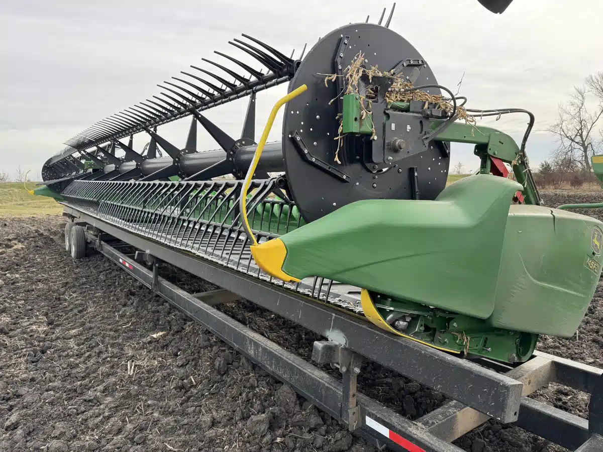 Used 2020 John Deere 745FD Header - Draper