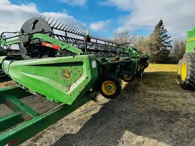 Used 2024 John Deere HD45F Header - Flex Draper