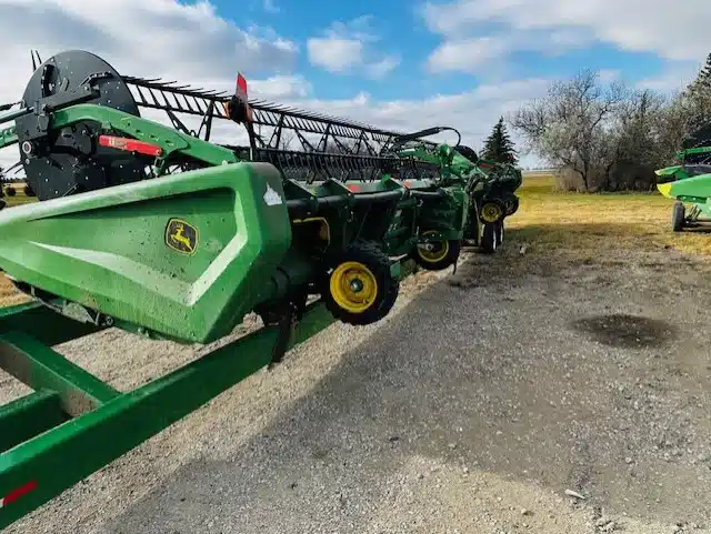 Used 2024 John Deere HD45F Header - Flex Draper