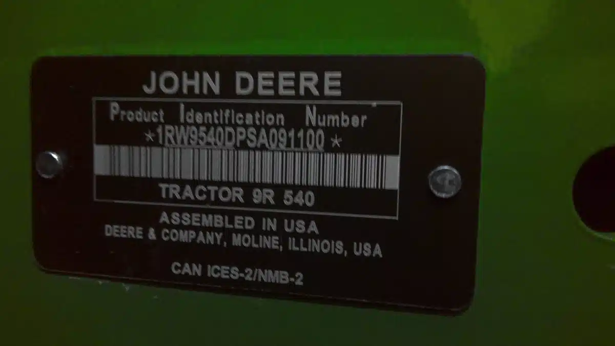 Photo de la Galerie 2 pour 2025 John Deere 9R 540 Tracteur
