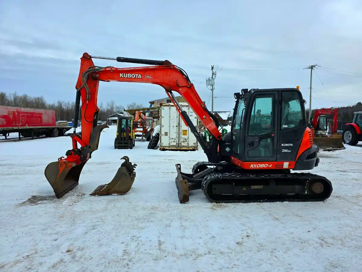 Gallery image 1 for 2019 Kubota KX080-4 Excavator