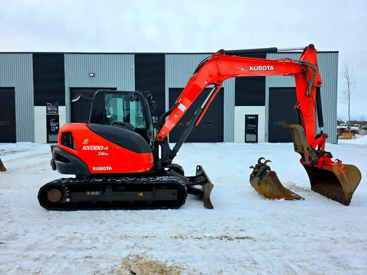 Gallery image 2 for 2019 Kubota KX080-4 Excavator