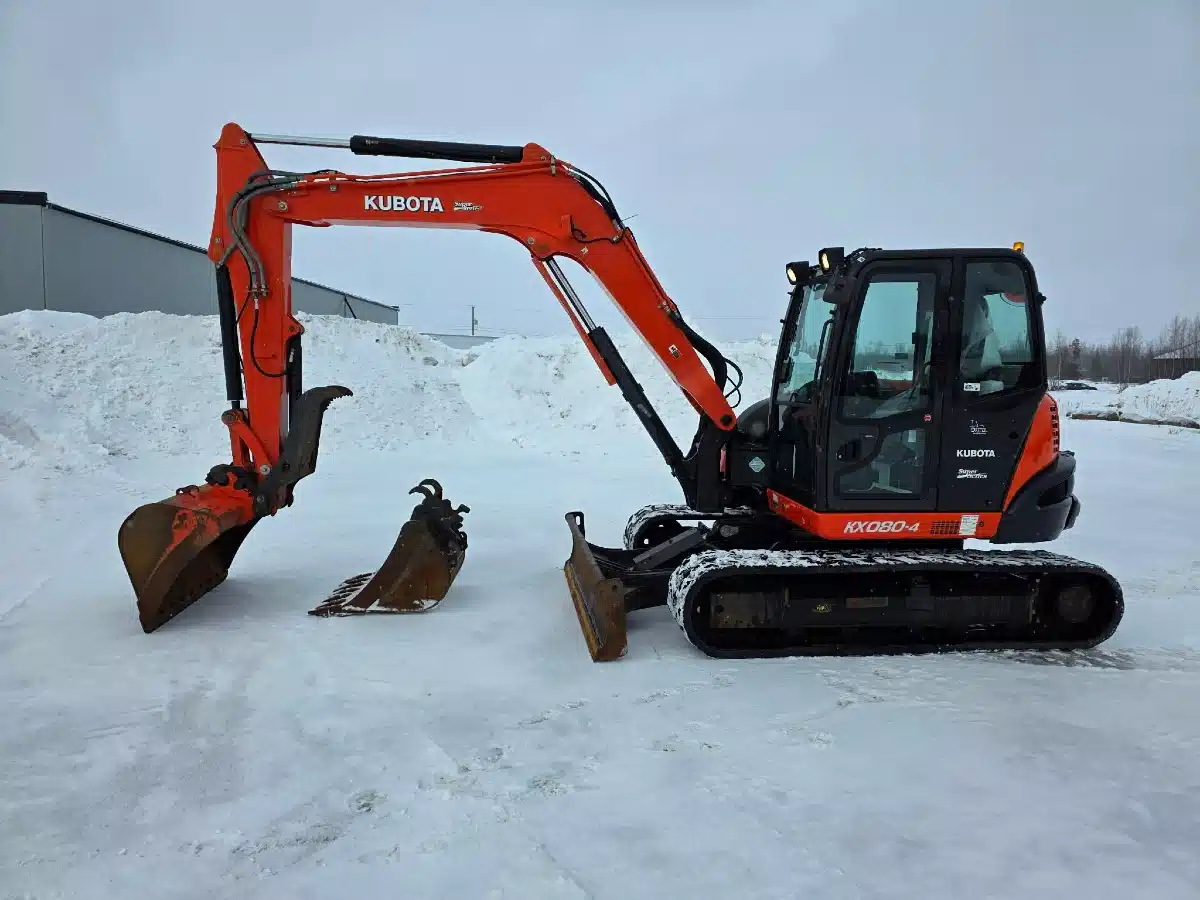 Gallery image 1 for 2019 Kubota KX080-4 Excavator