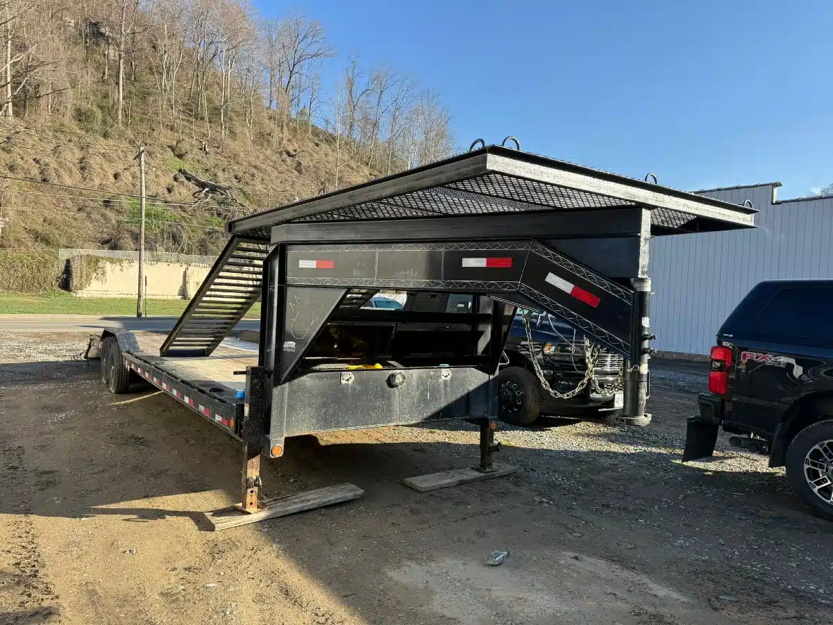 Gallery image 1 for Used Load Trail Goose Neck Trailer - Flat Deck