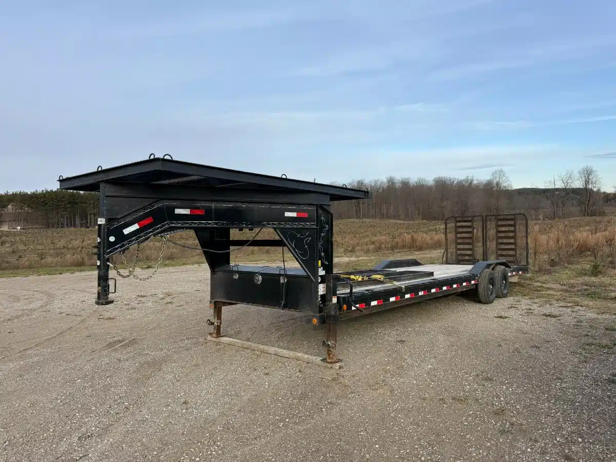 Gallery image 1 for Used Load Trail Goose Neck Trailer - Flat Deck