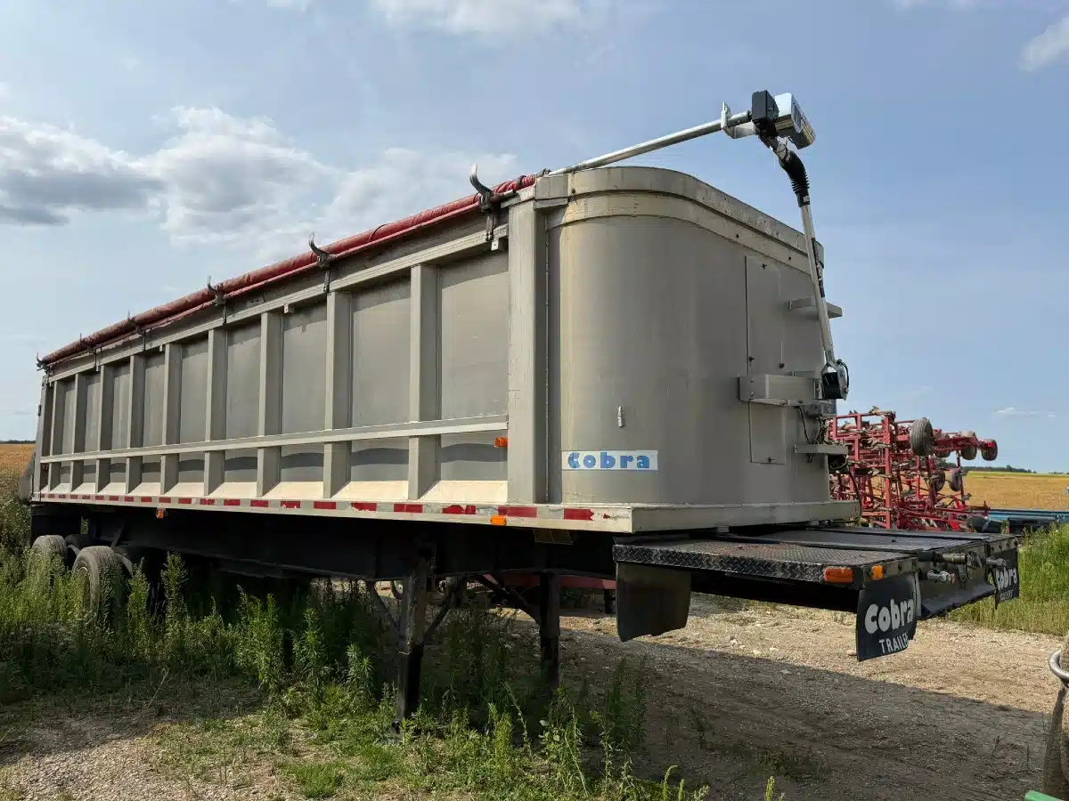 Used 1986 Cobra 32' End Dump Trailer Trailer