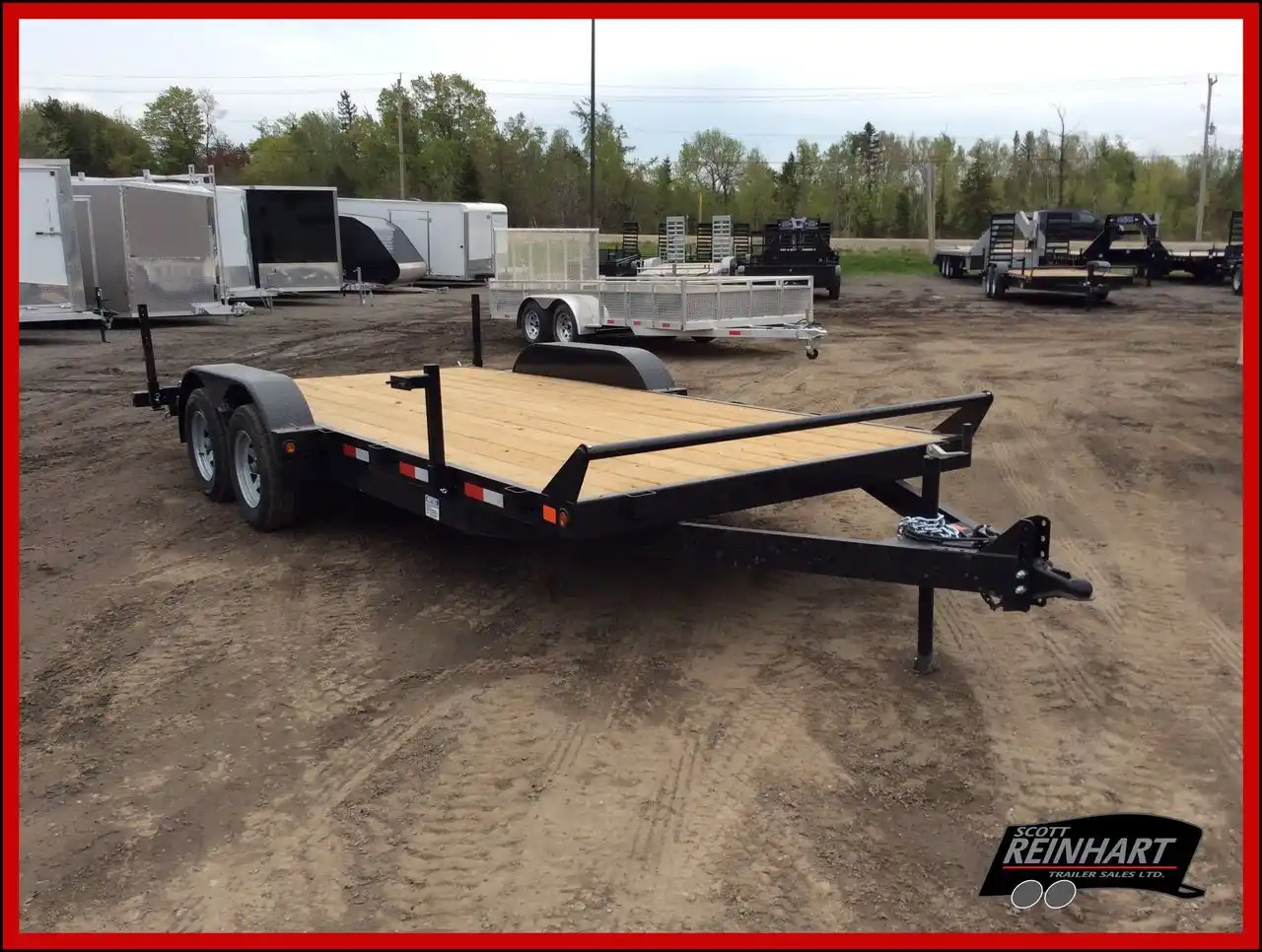 Gallery image 1 for New 2026 Canada Trailers 83X18 3.5 TON Trailer - Step Deck