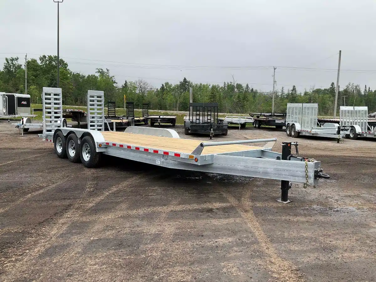 Gallery image 1 for New 2026 Canada Trailers 82X24 10.5 TON GALVANIZED Trailer - Step Deck
