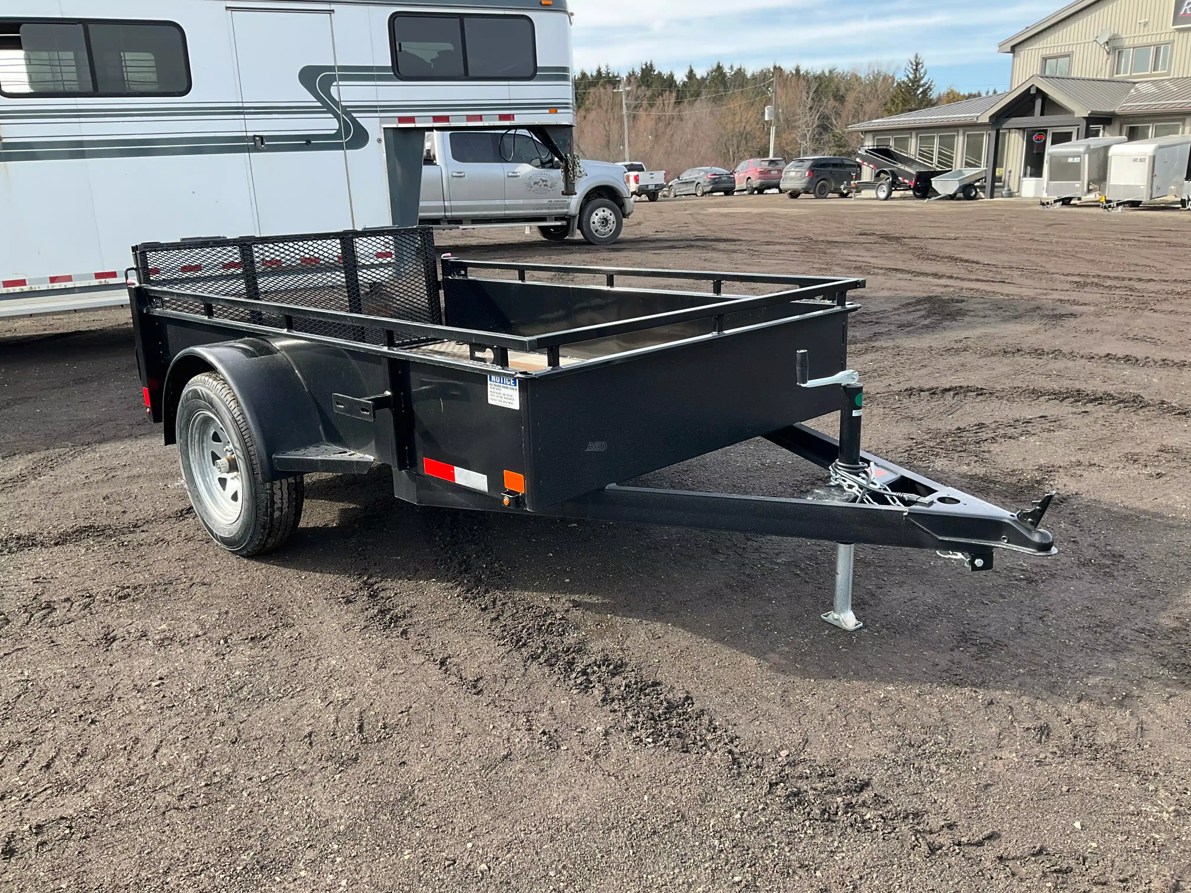 Gallery image 1 for New 2025 Canada Trailers 5X8 Trailer - Utility