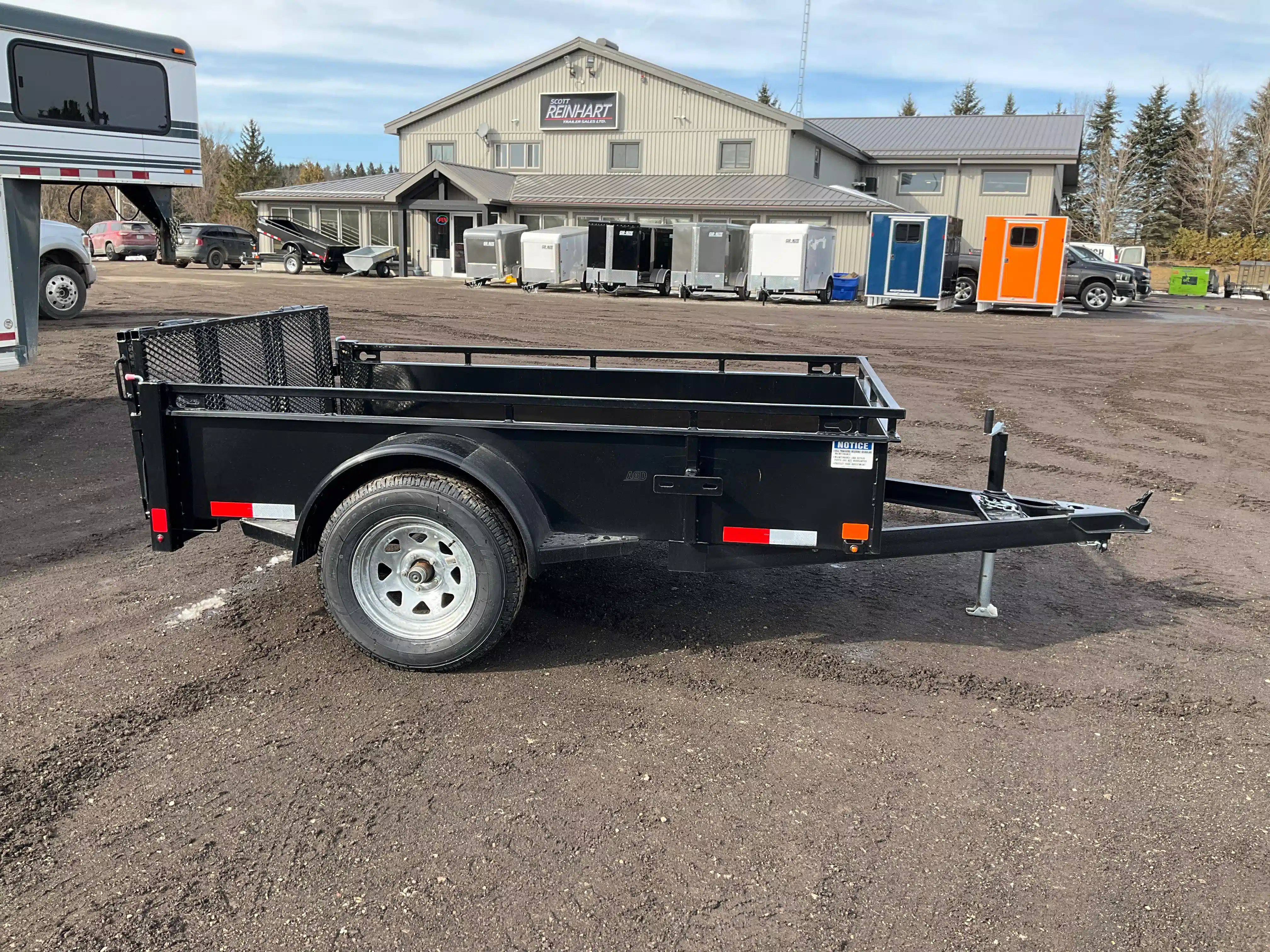 Gallery image 2 for New 2025 Canada Trailers 5X8 Trailer - Utility