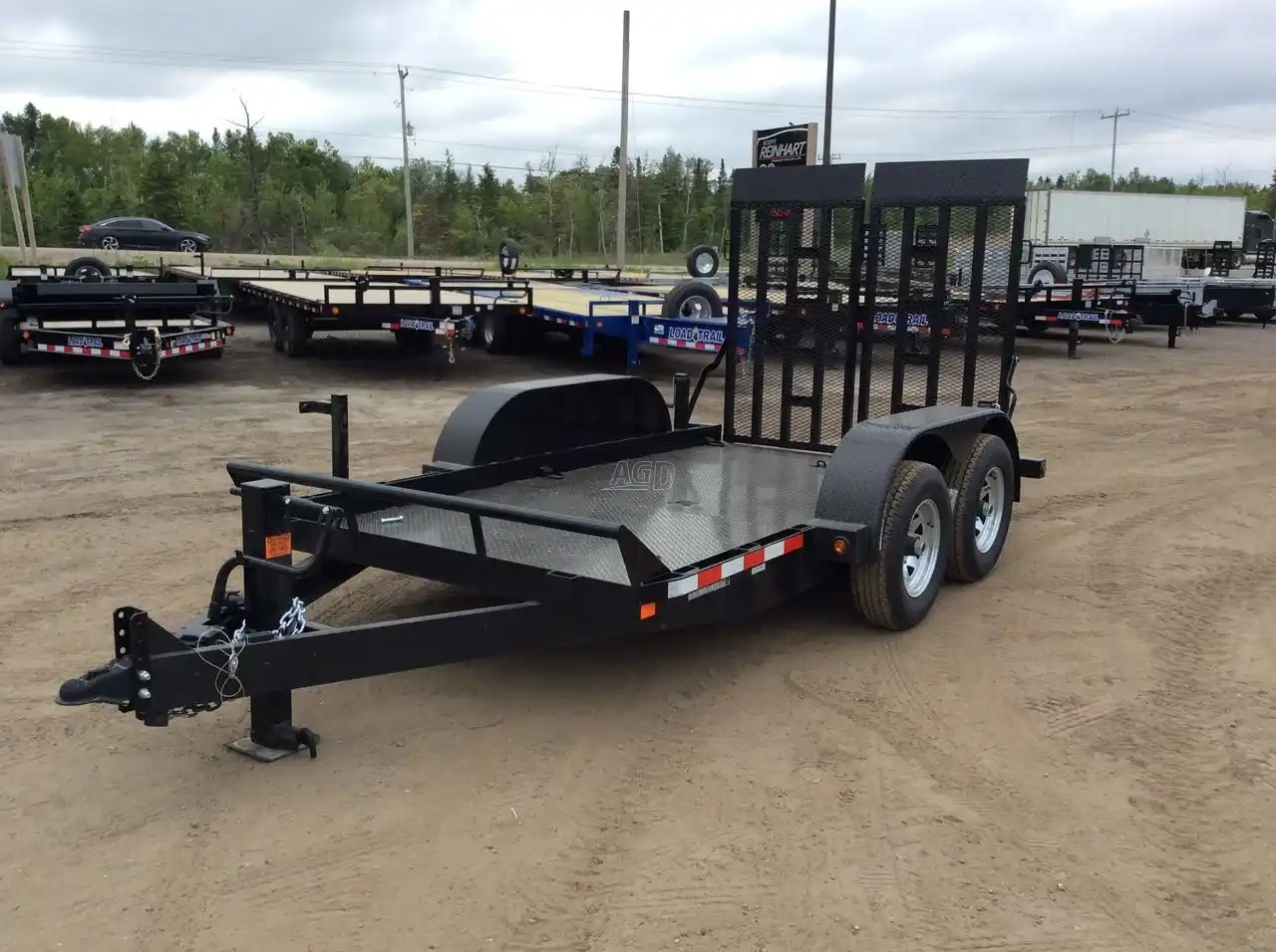Photo de la Galerie 1 pour 2026 Canada Trailers 6X12 5 TON SCISSOR LIFT Remorque surbaissée