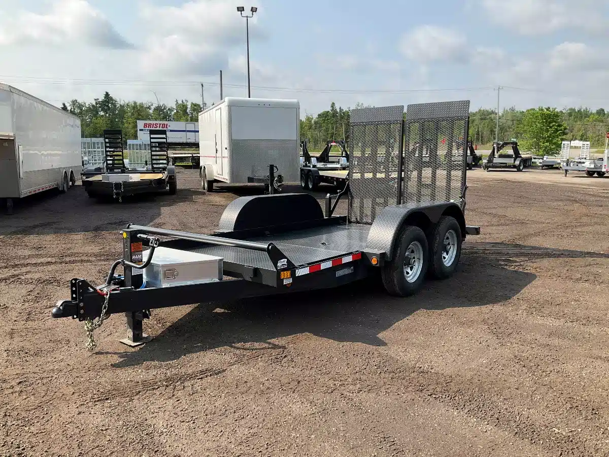 Gallery image 1 for New 2025 Canada Trailers 6X12 5 TON SCISSOR LIFT Trailer - Lowbed