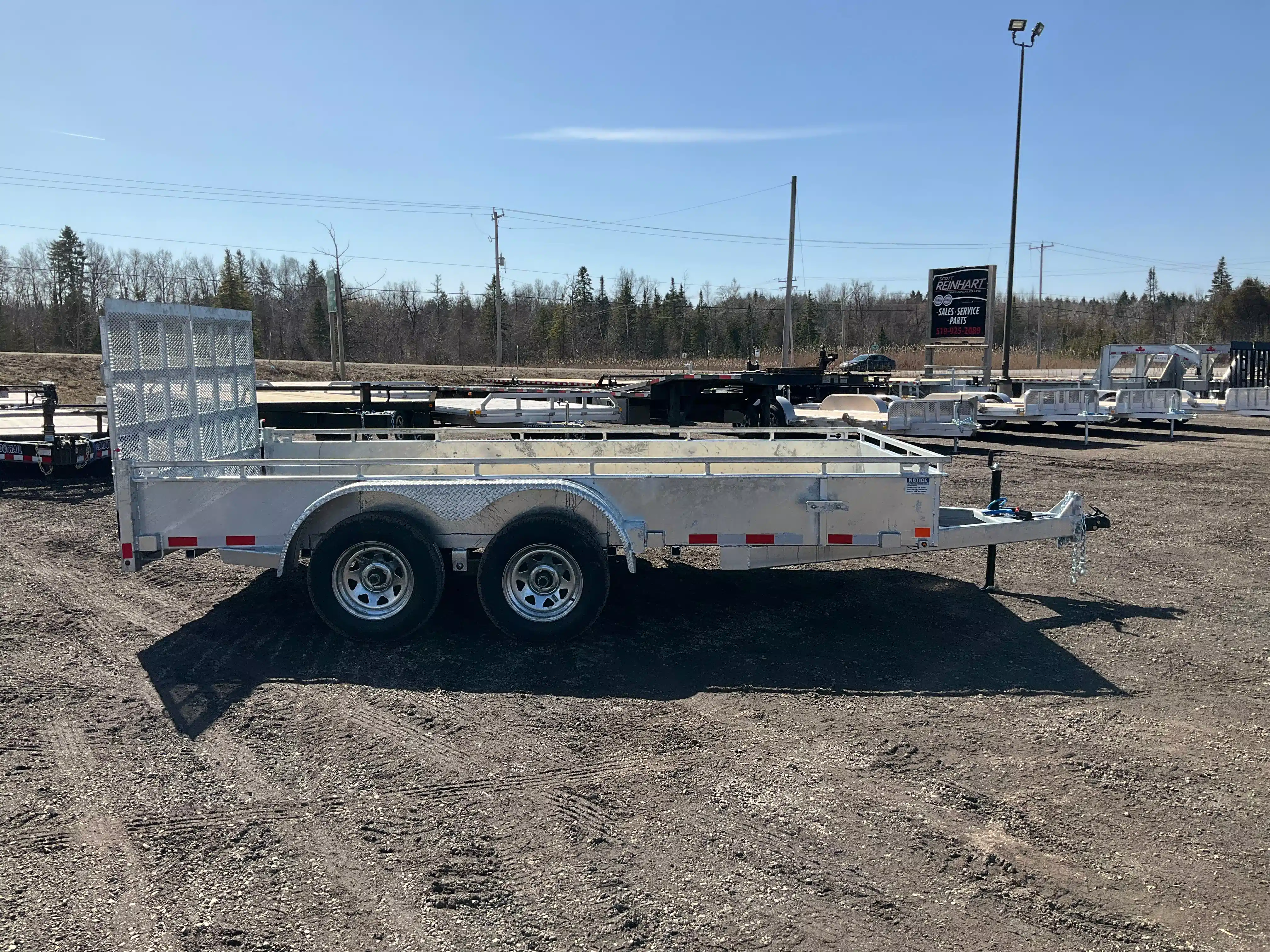 Gallery image 2 for 2027 Canada Trailers 82X14 3.5 TON Trailer - Utility