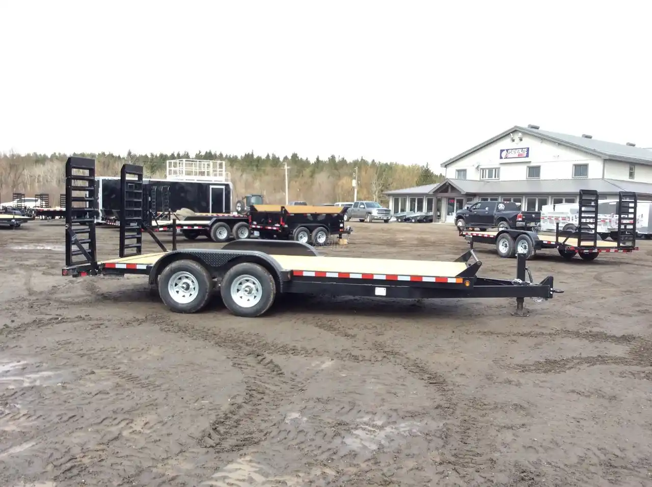 Gallery image 2 for New 2026 Canada Trailers 83X18 5 TON Trailer - Flat Deck