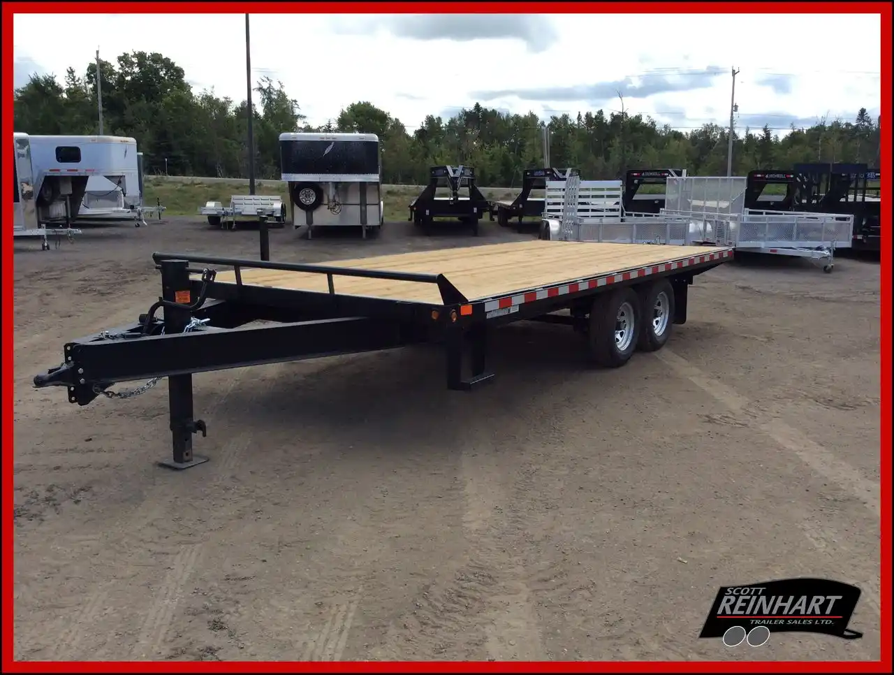 Gallery image 1 for New 2025 Canada Trailers 8.5X18 5 TON DECKOVER Trailer - Flat Deck