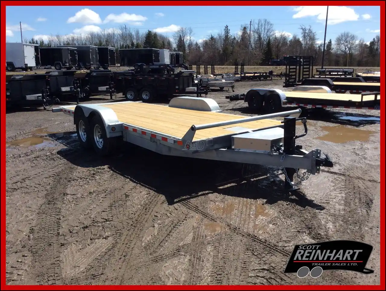 Gallery image 1 for 2026 Canada Trailers 80X20 7 TON GALVANIZED Trailer - Tilt Deck