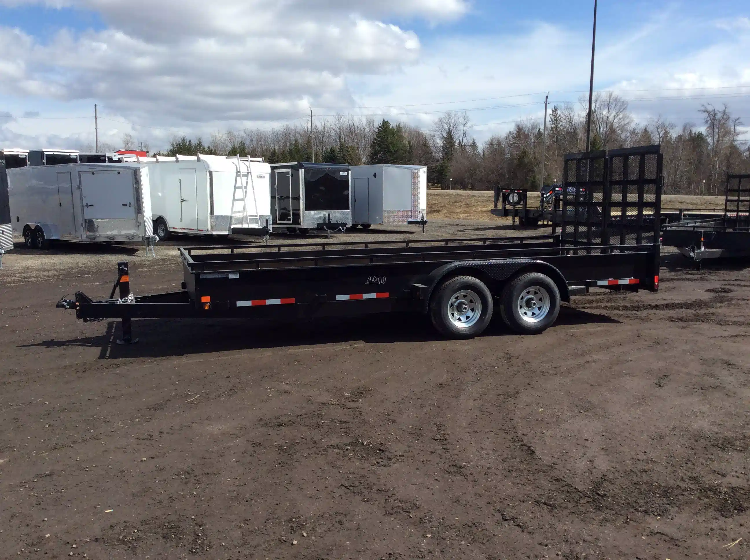 Gallery image 2 for New 2026 Canada Trailers 82X18 5 TON Trailer - Utility
