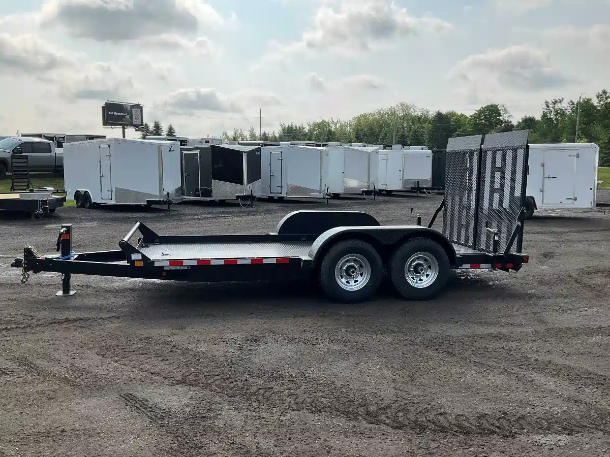 Photo de la Galerie 2 pour 2027 Canada Trailers 80x16 7 Ton Scissor Lift Remorque surbaissée