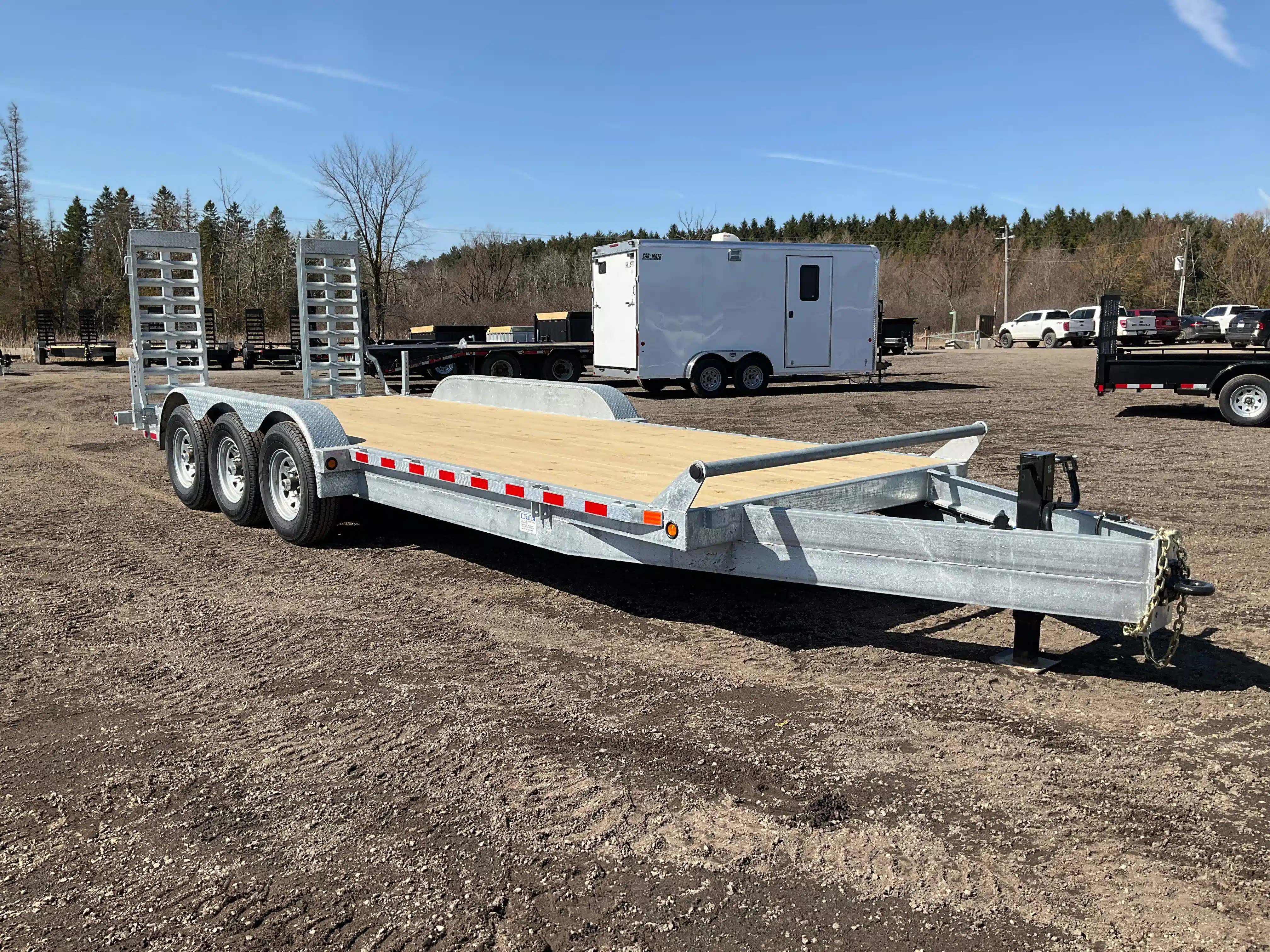 Gallery image 1 for 2026 Canada Trailers 82X22 10.5 TON GALVANIZED EQUIPMENT Trailer - Step Deck
