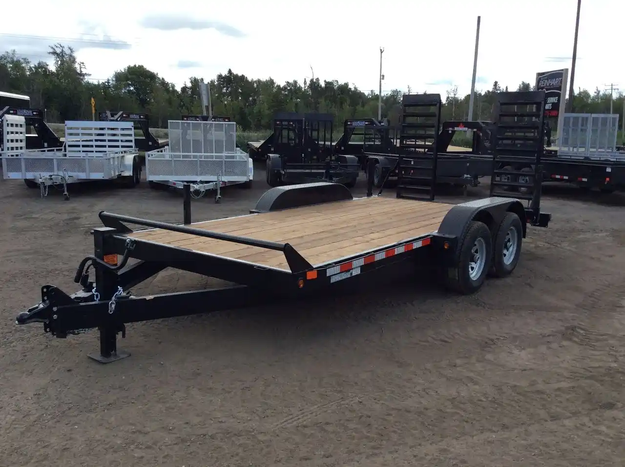 Gallery image 2 for 2026 Canada Trailers 82X16 5 TON EQUIPMENT Trailer - Lowbed