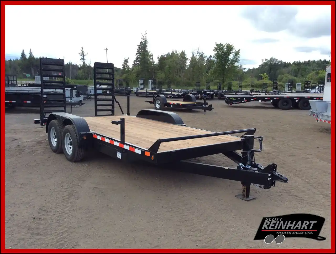 Gallery image 1 for 2026 Canada Trailers 82X16 5 TON EQUIPMENT Trailer - Lowbed