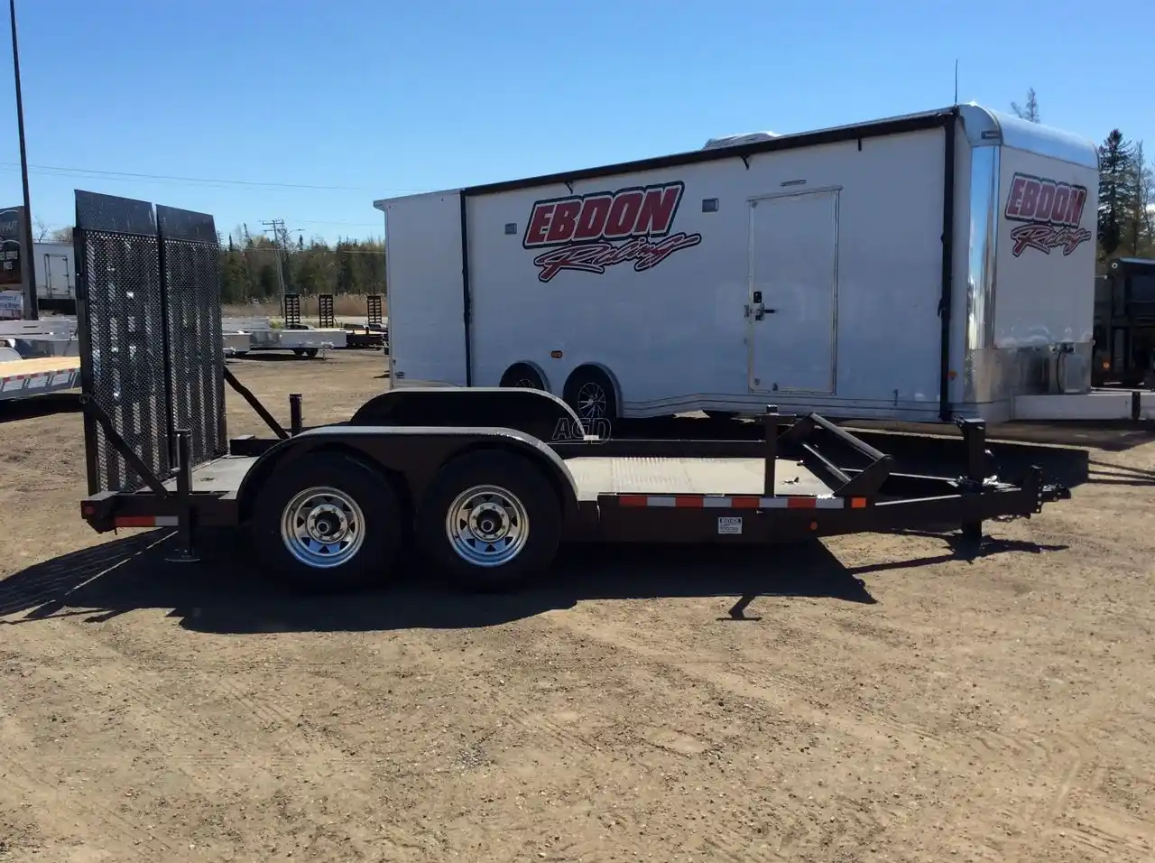 Gallery image 2 for New 2025 Canada Trailers 80X14 7 TON SCISSOR LIFT Trailer - Step Deck