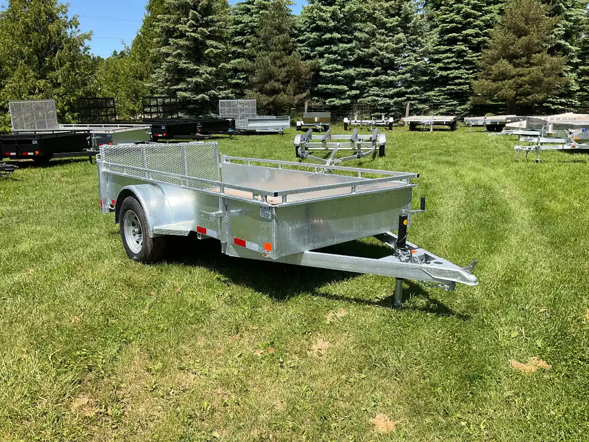Gallery image 1 for New 2026 Canada Trailers 5X10 GALVANIZED Trailer - Utility