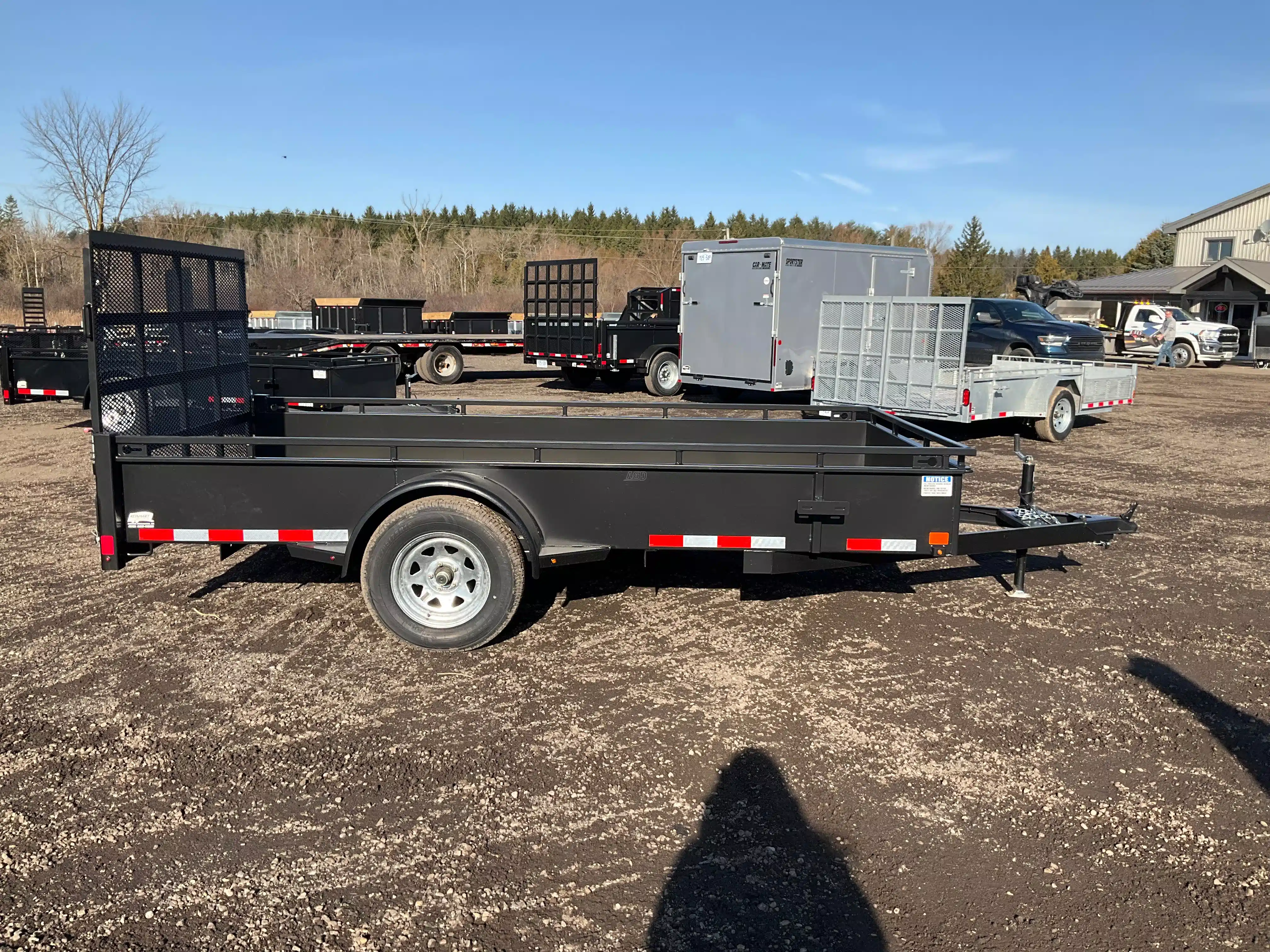 Gallery image 2 for New 2026 Canada Trailers 6X12 Trailer - Utility