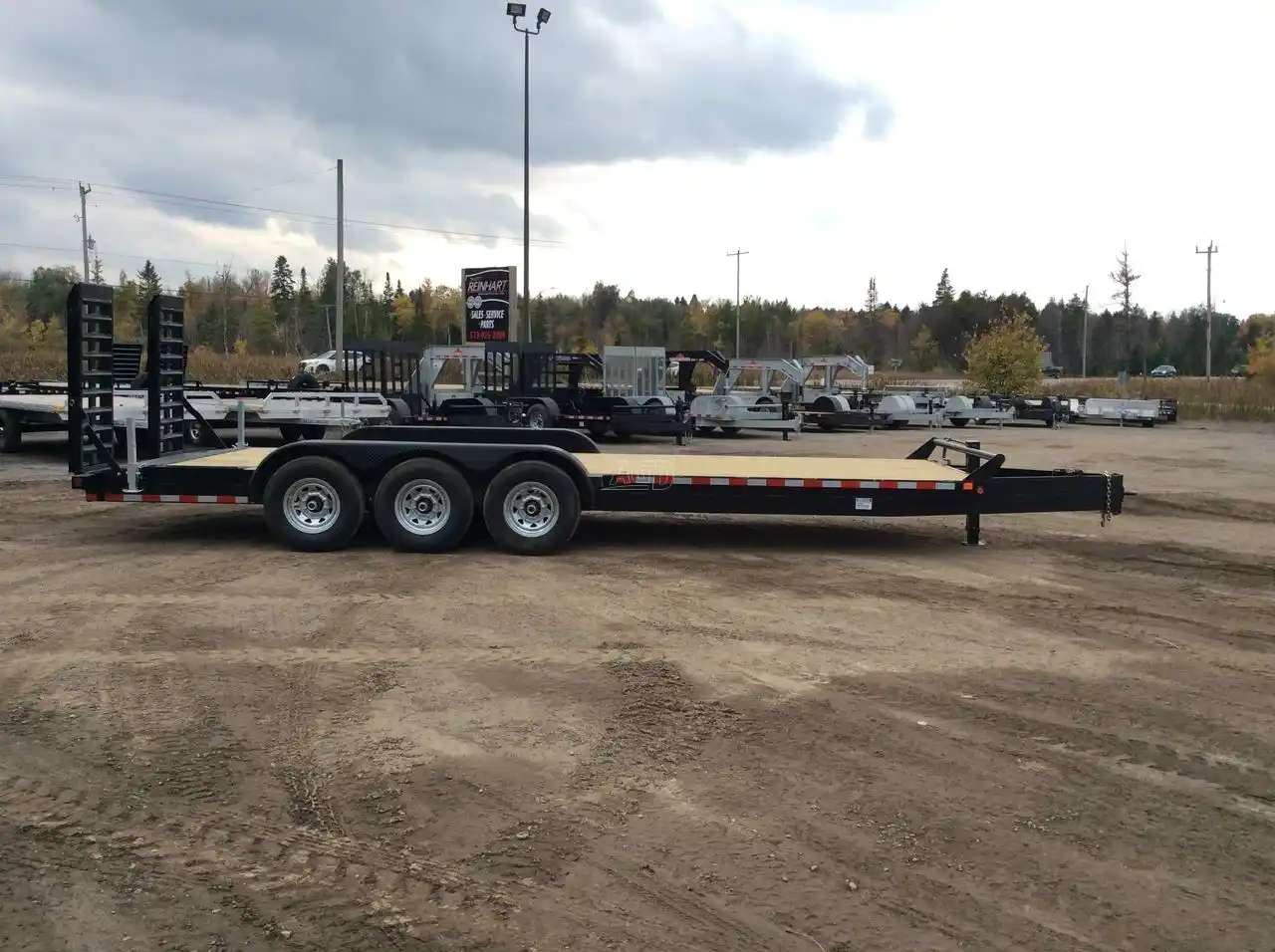 Gallery image 2 for 2026 Canada Trailers 82X24 10.5 TON Trailer - Step Deck