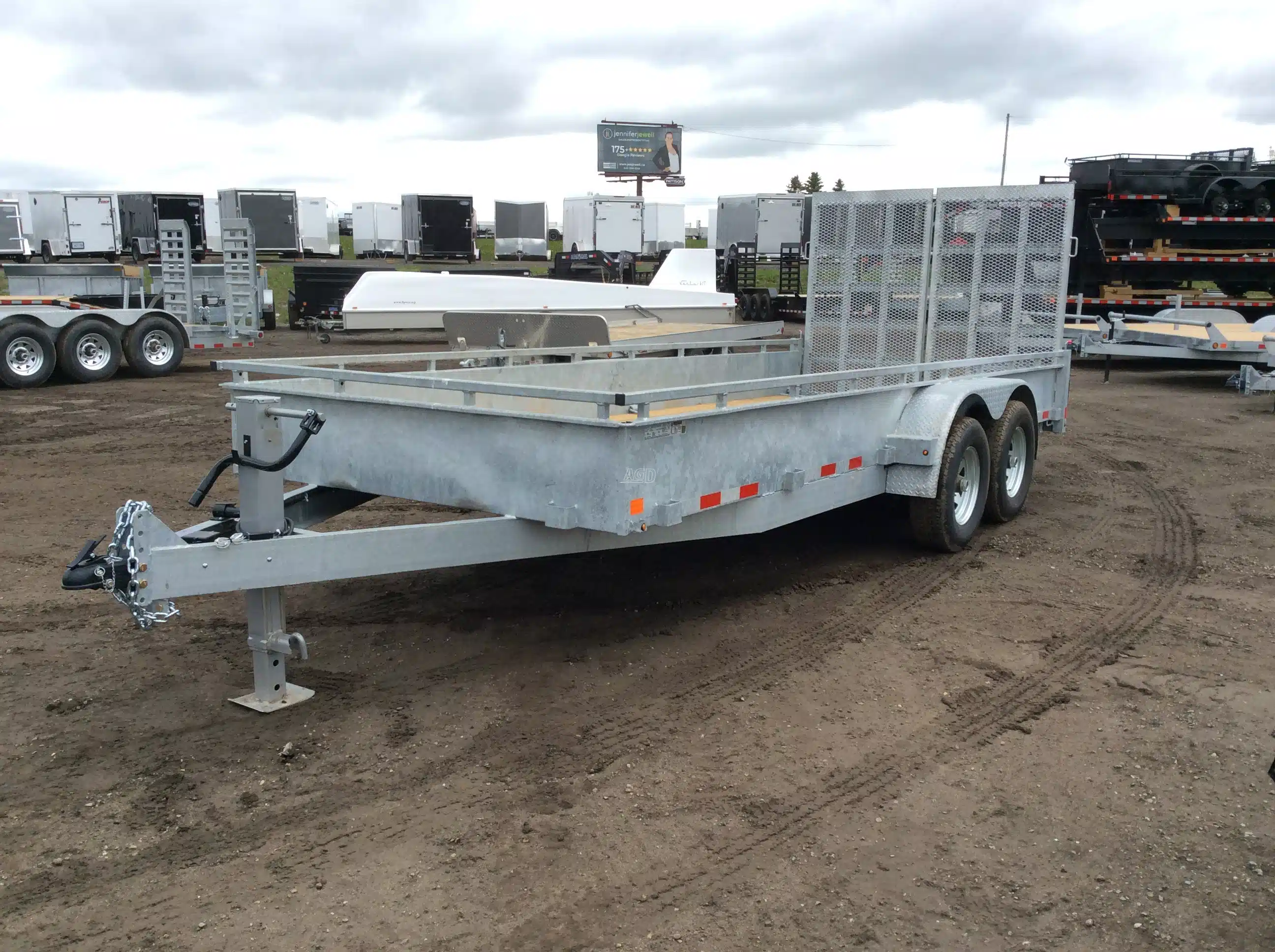 Gallery image 1 for 2026 Canada Trailers 82X18 5 TON GALVANIZED Trailer - Utility