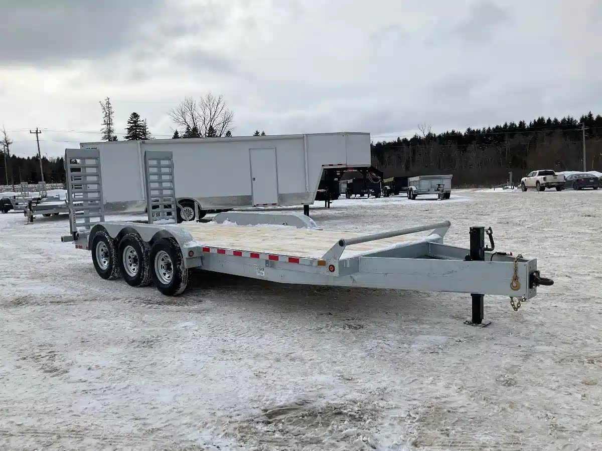 Gallery image 1 for 2026 Canada Trailers 82X20 10.5 TON GALVANIZED Trailer - Step Deck