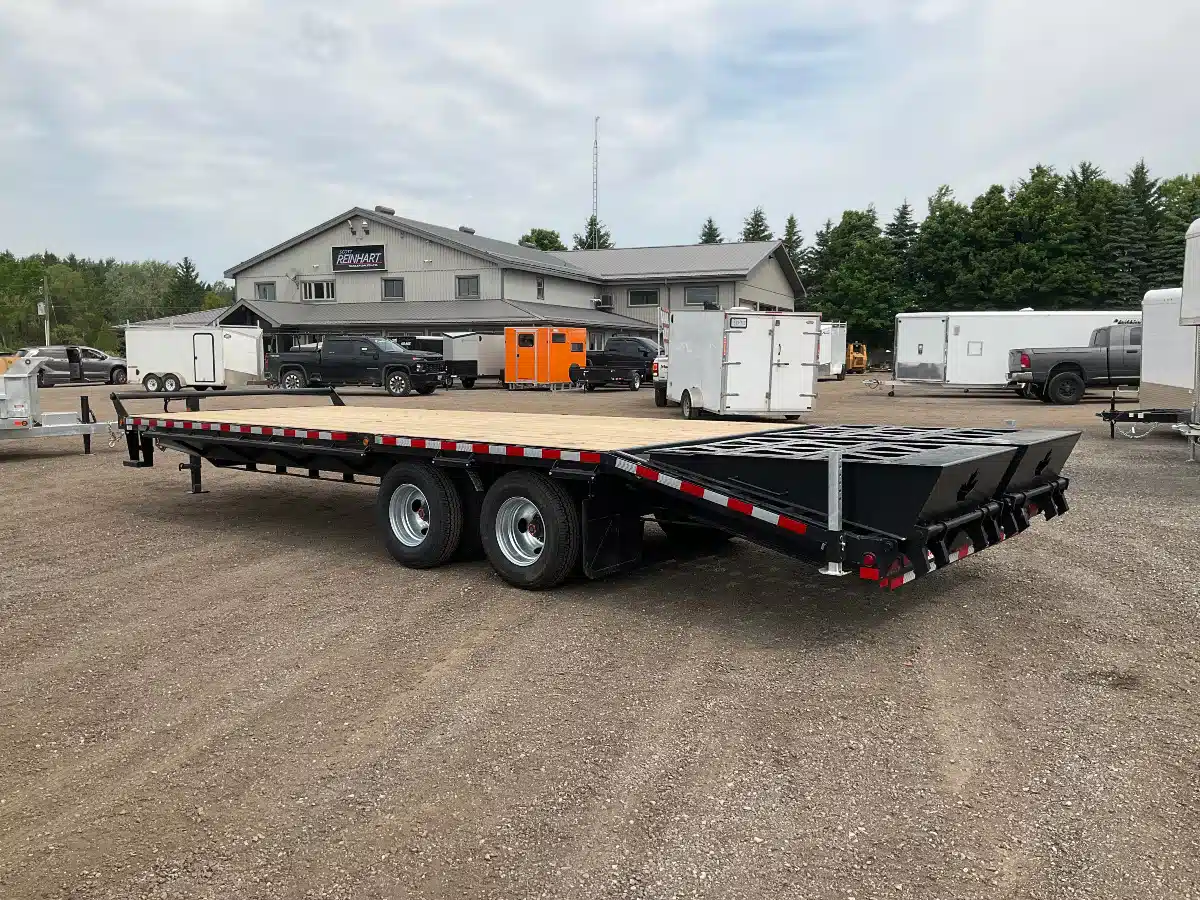 Photo de la Galerie 2 pour 2027 Canada Trailers 8.5x25 12 Ton Deckover Equipment Remorque - Plateforme