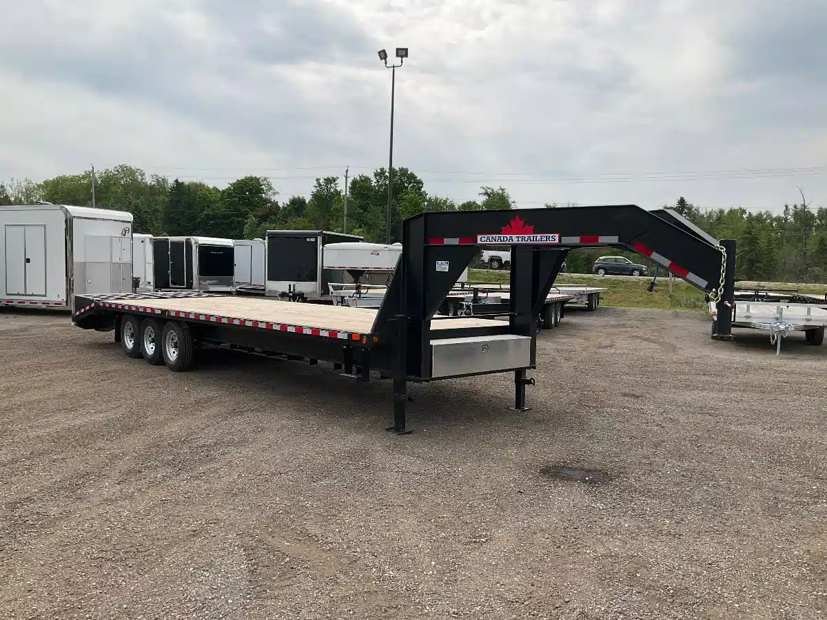 New 2024 Canada Trailers 8.5x30 10.5 Gooseneck Equipment Trailer ...